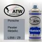Preview: Porsche, Pewter Metallic, L956 / Z8: 400ml Sprühdose, von ATW Autoteile West.